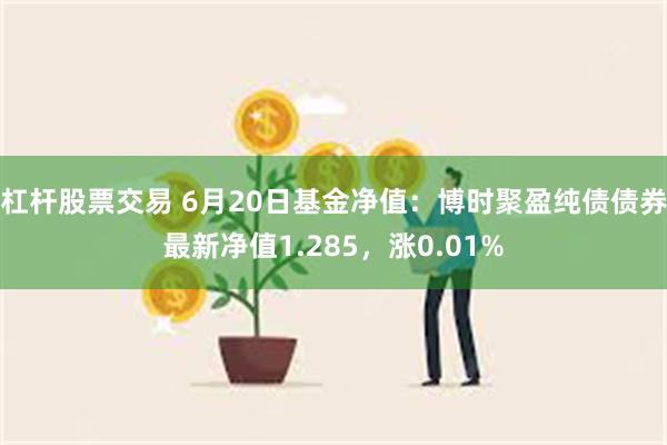 杠杆股票交易 6月20日基金净值：博时聚盈纯债债券最新净值1.285，涨0.01%