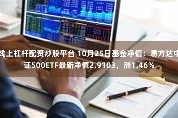 线上杠杆配资炒股平台 10月25日基金净值：易方达中证500ETF最新净值2.9103，涨1.46%